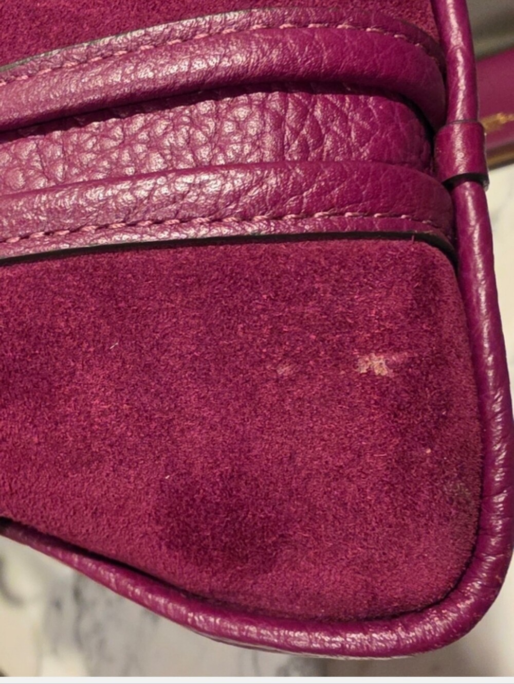 Coach Deep Berry Lori Shoulder Bag - Picture 7 of 9